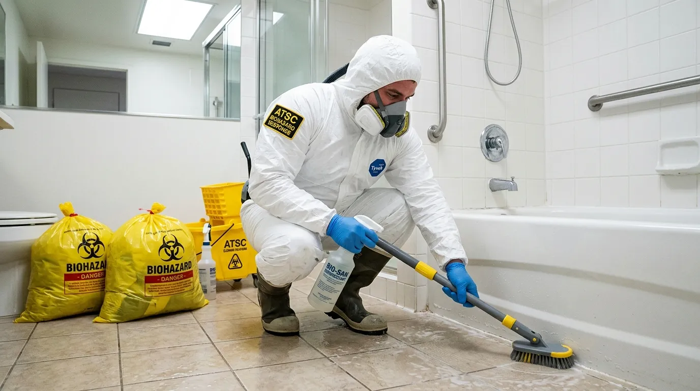 Decontamination equipment deployed for Blood Cleanup in Sun City West